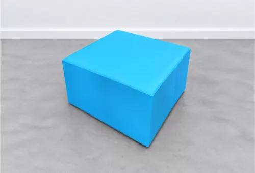 Pouf d’angle enfant en mousse pour l'aménagement des crèches