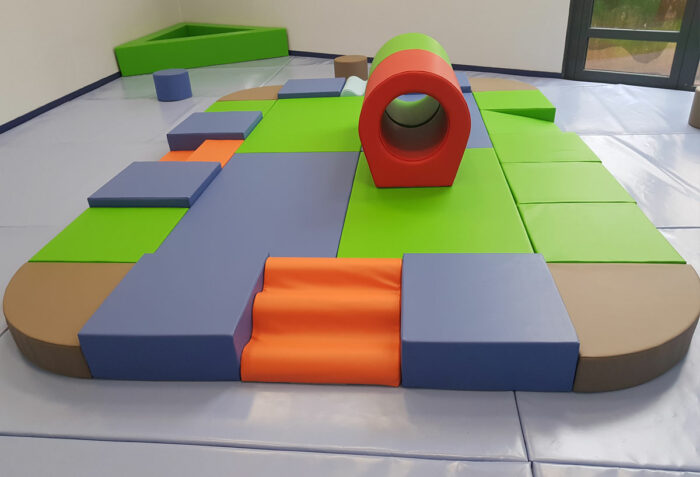 modules en mousse pour les crèches