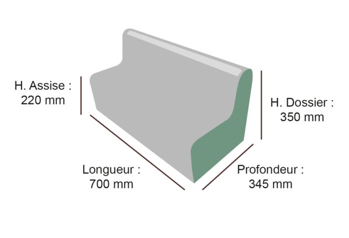 banquette mousse rené HENRY