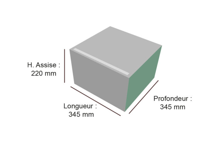 pour d'angle en mousse rené HENRY