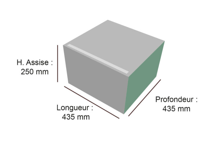 pour d'angle en mousse rené HENRY