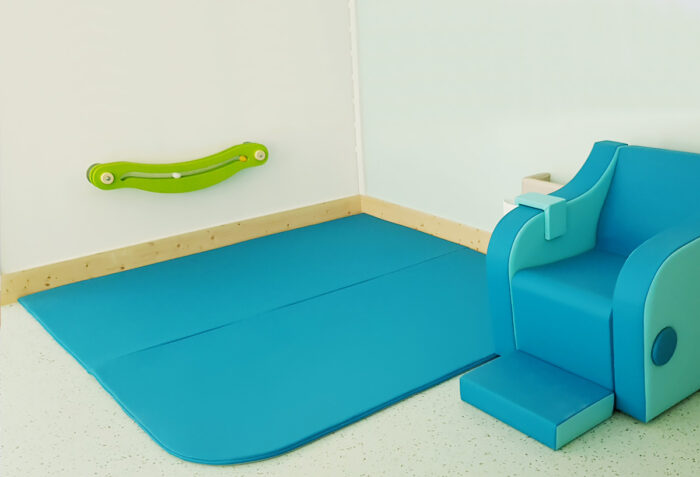 Tapis douillet pour crèche