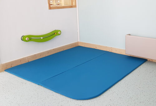 Tapis douillet pour crèche