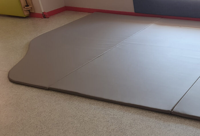 Tapis douillet pour crèche