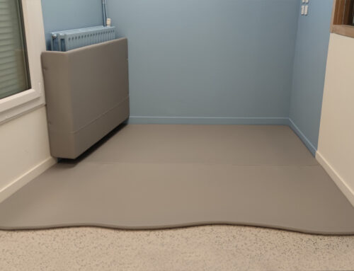 Tapis en forme et protection de radiateur