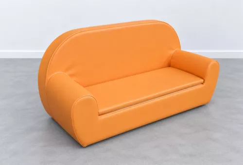 Banquette club enfant en mousse pour l'aménagement des crèches