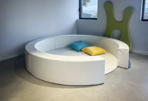 espace regroupement en cercle pour crèche - henry