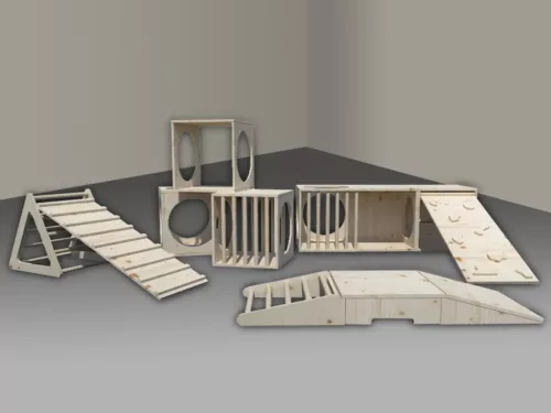 Modules motricité bois