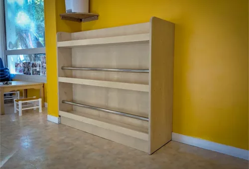 Bibliothèque crèche en bois - HENRY