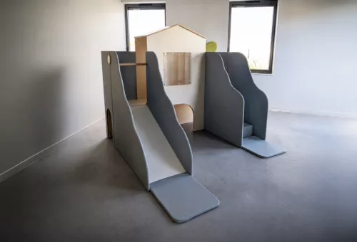 structure de motricité sur mesure pour crèche