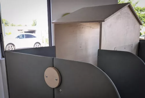structure de motricité sur mesure pour crèche